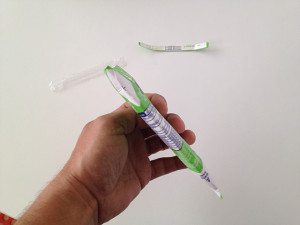 Espalmado não ocupa espaço nenhum