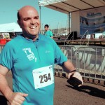 Jorge Anjos na chegada